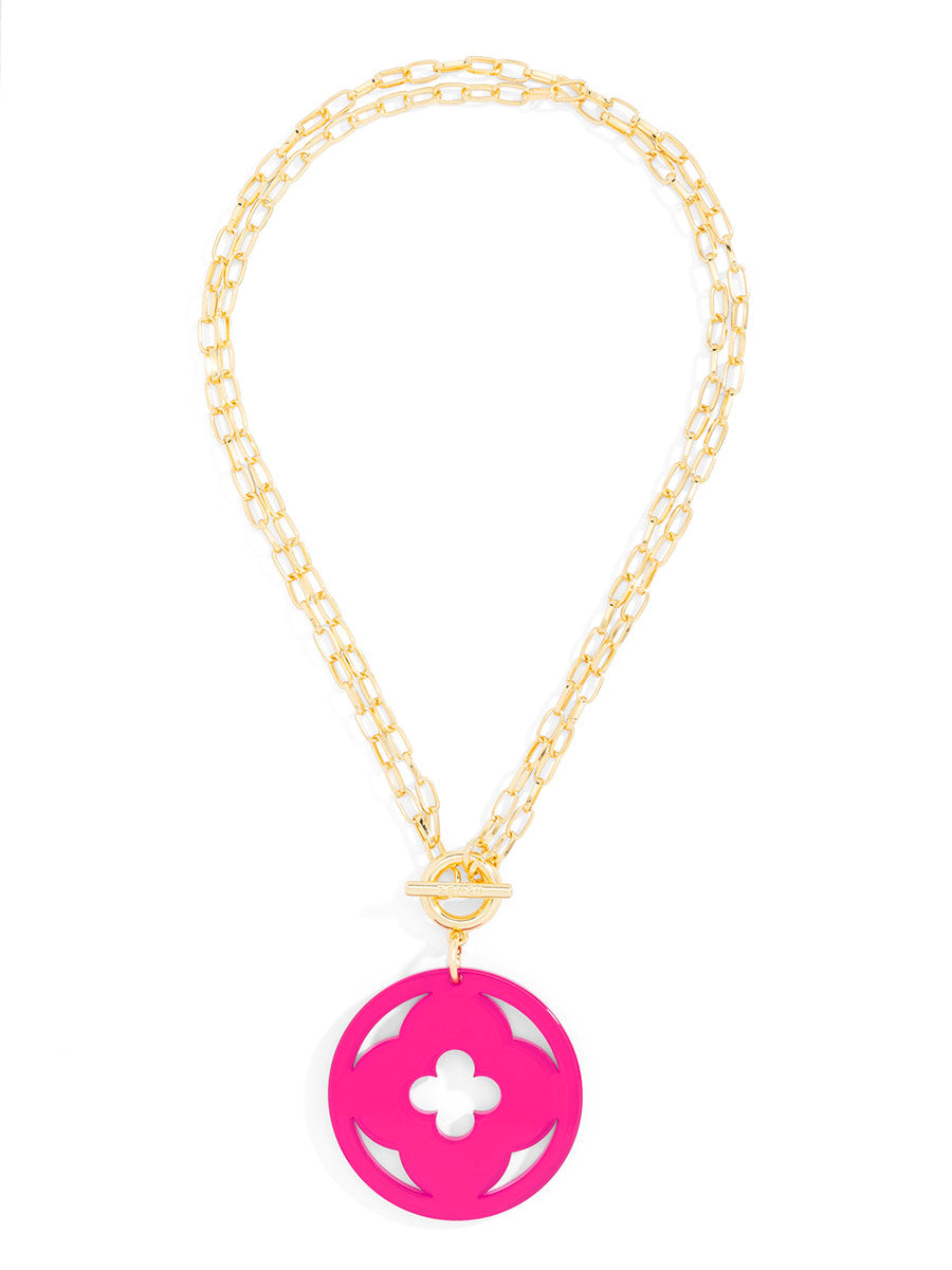 Toggle pendant necklace