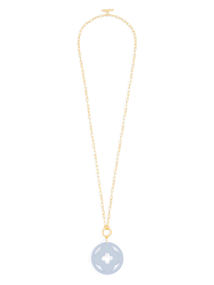 Toggle pendant necklace