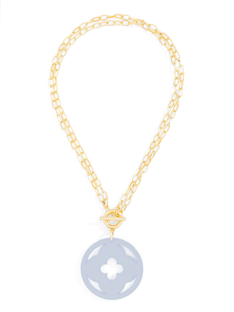 Toggle pendant necklace