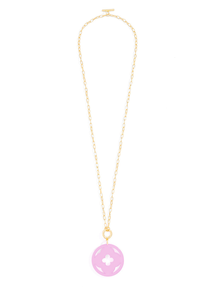 Toggle pendant necklace