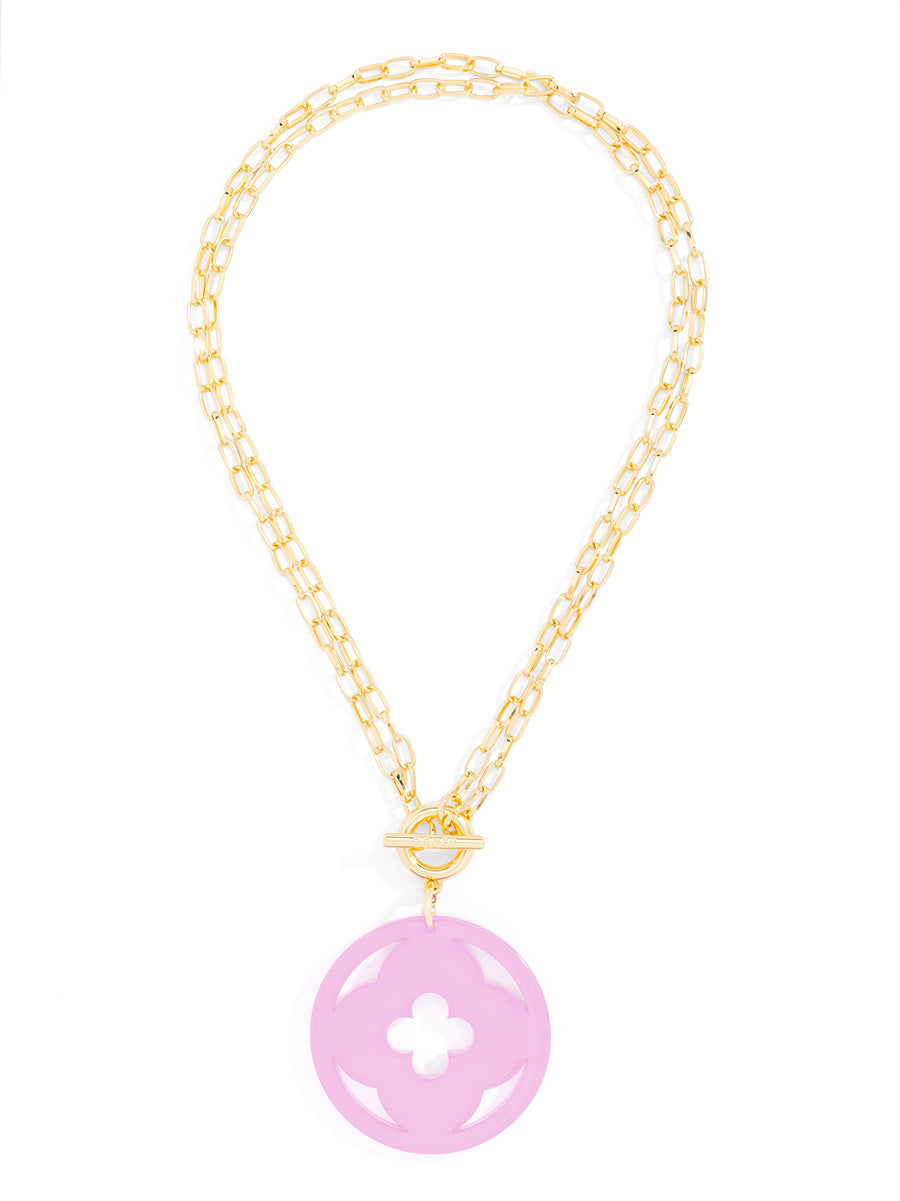 Toggle pendant necklace