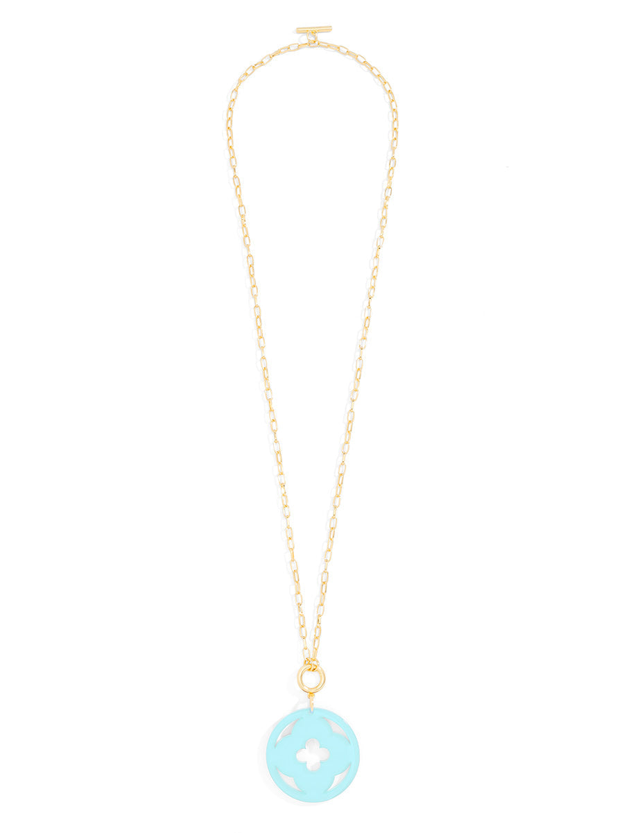 Toggle pendant necklace