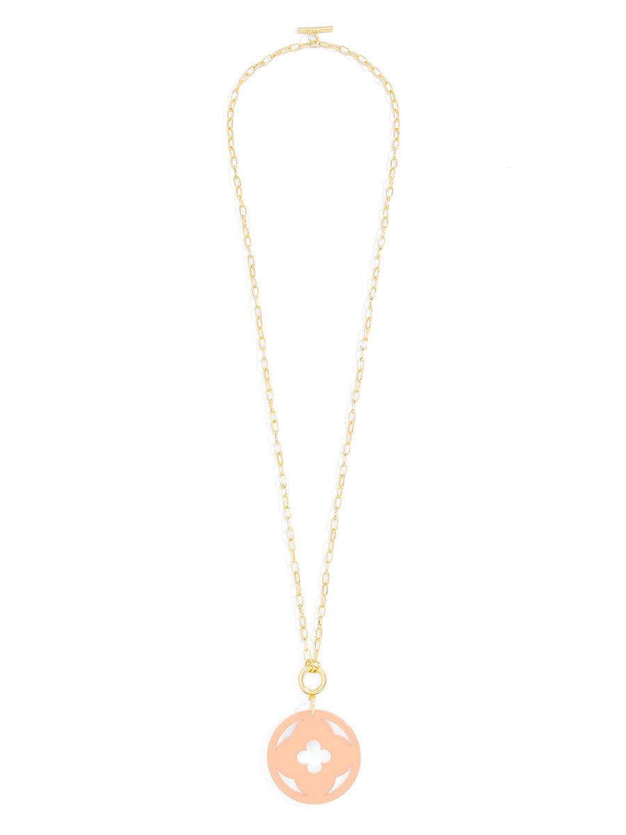Toggle pendant necklace