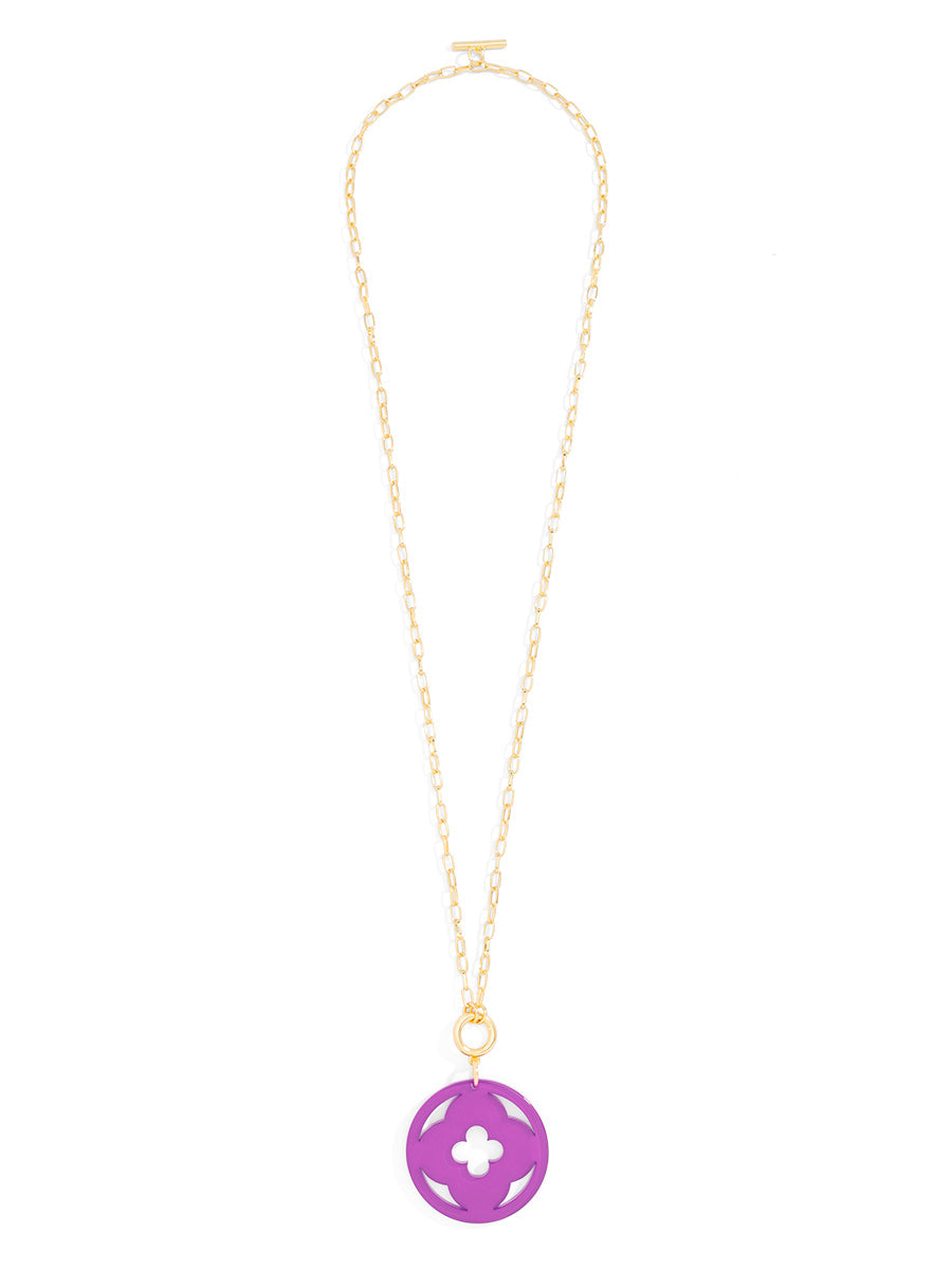 Toggle pendant necklace