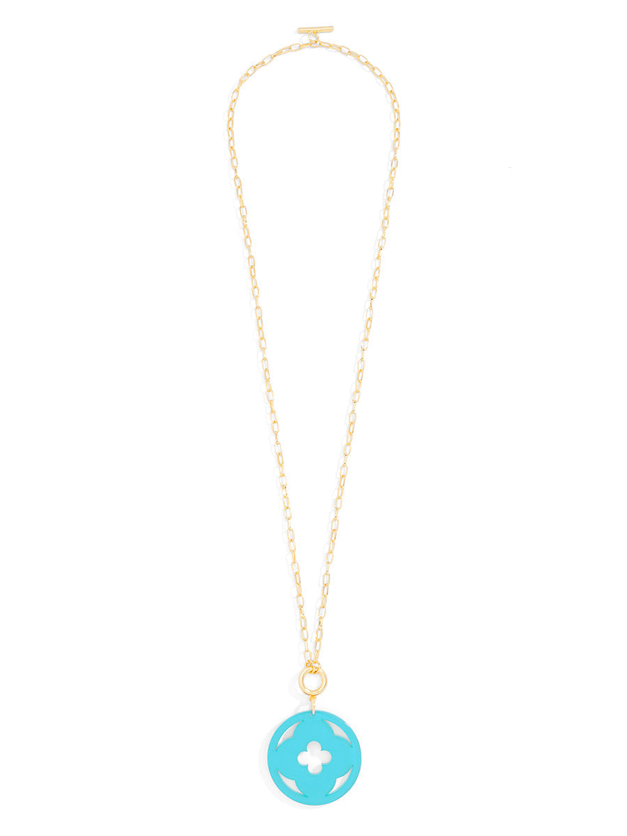 Toggle pendant necklace