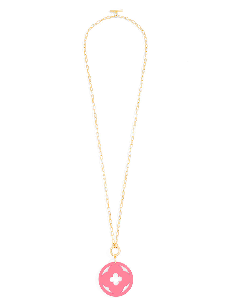Toggle pendant necklace