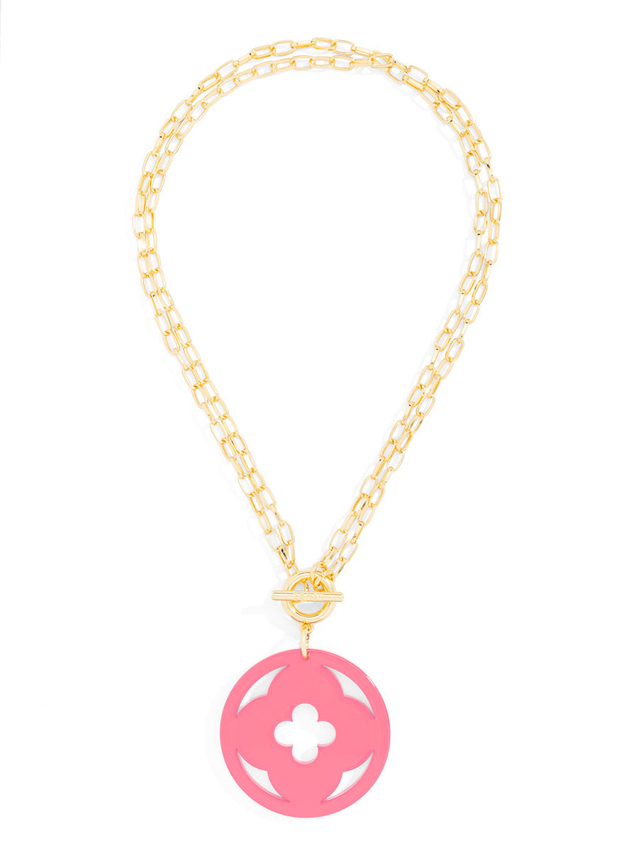 Toggle pendant necklace